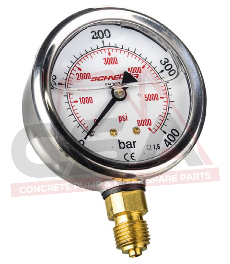 PRESSURE GAUGE 400 BAR-CSA-1340-CSA-1340